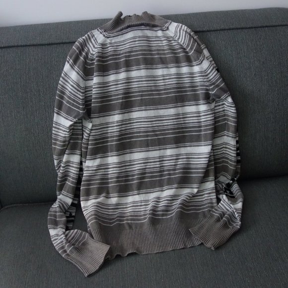 Diesel 55 DSL Optiisziyca Teknologie Light Material Zip Up Sweater Size M - Picture 13 of 15